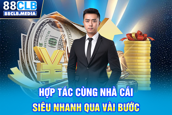 Đại Lý 88CLB Tạo Cơ Hội Cho Bạn Kiếm Thu Nhập Khủng Hợp tác cùng nhà cái siêu nhanh qua vài bước